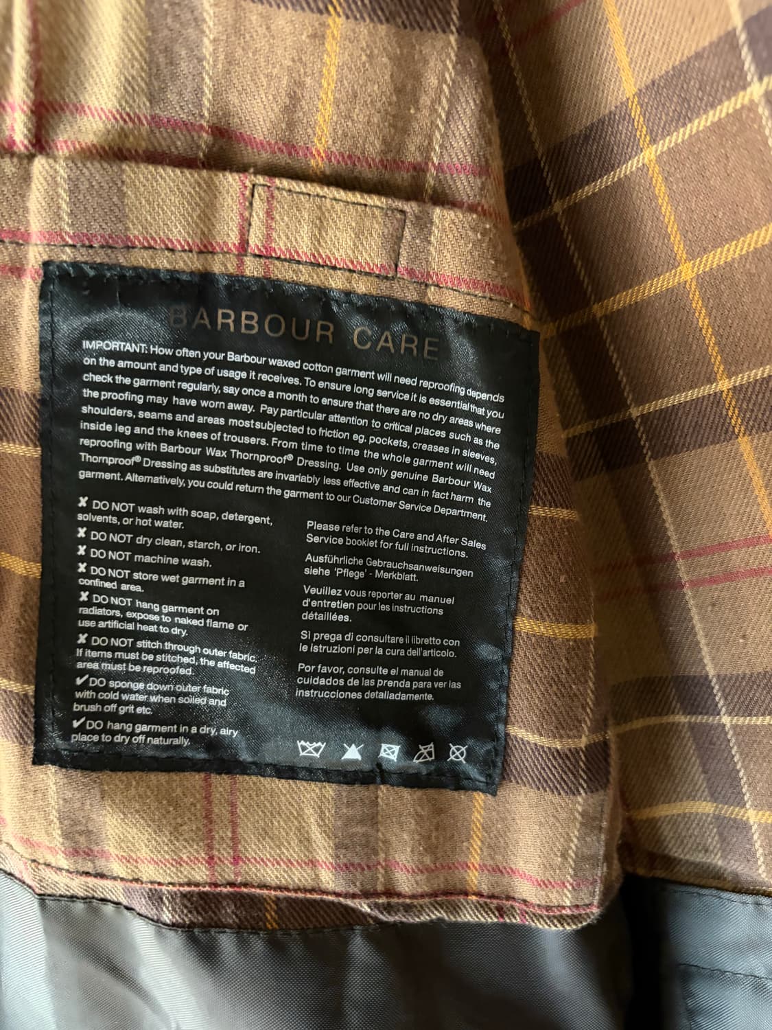 바버 비데일자켓 상품이미지4