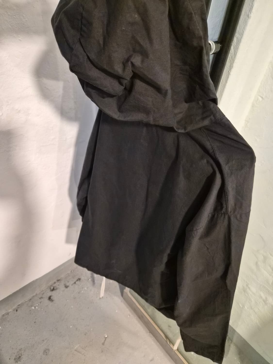 아노락 끈 디테일 후드티 상품이미지2