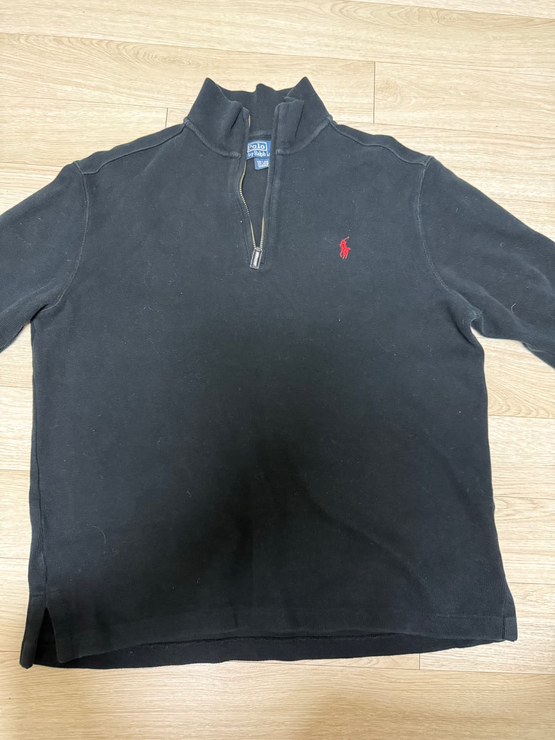 폴로 랄프로렌 블랙 하프집업 반집업 m 100 상품이미지1