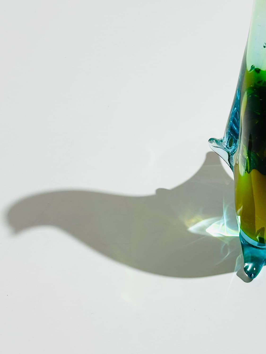 일본 빈티지 마르티 아트글라스 팽귄 오브제 상품이미지5