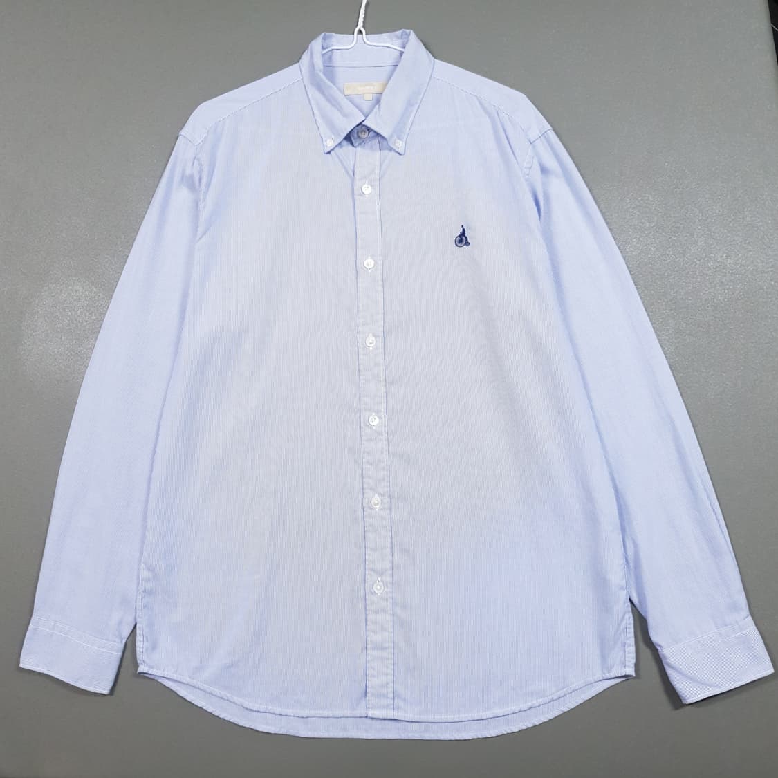 L (100) 빈폴 신형 23SS 버튼다운 코튼 스트라이프 셔츠 남방 상품이미지1