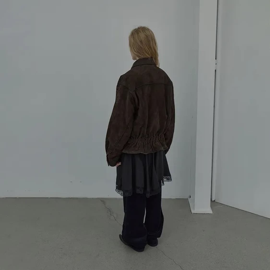 lcdc 스웨이드 볼륨 자켓 상품이미지2