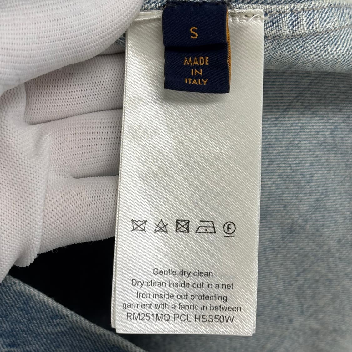 [S]루이비통 슬리브드 데님 셔츠자켓 상품이미지4