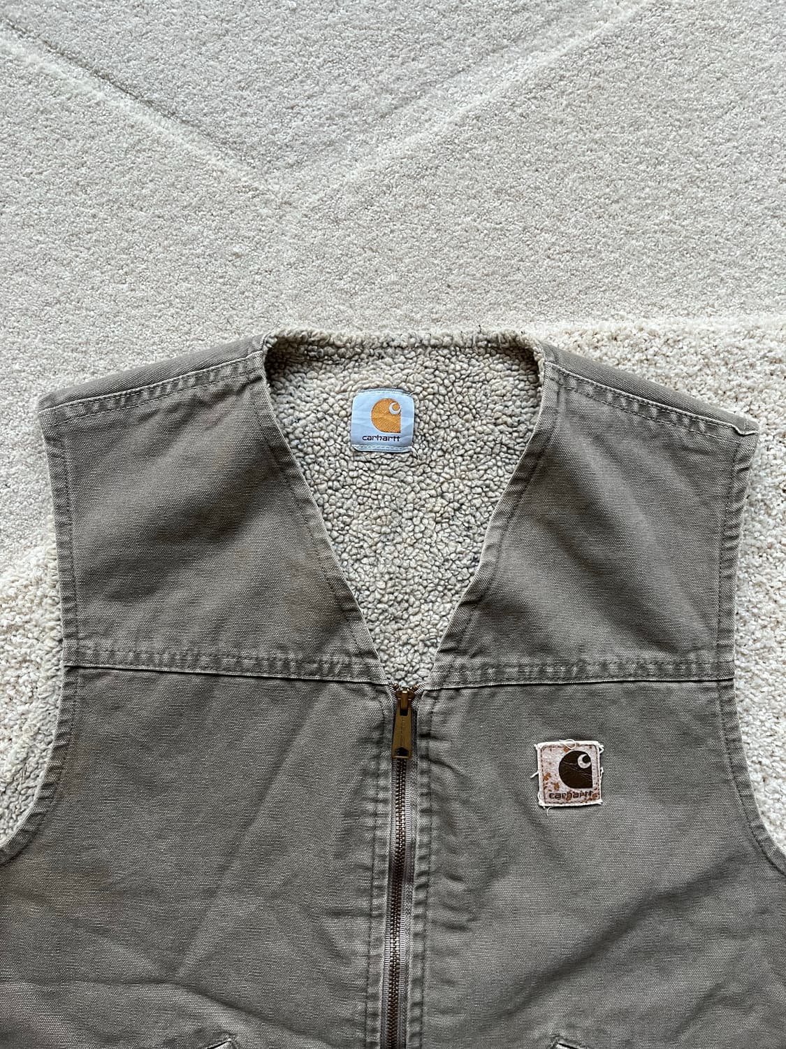 80s 칼하트 쉐르파 베스트 (105) 상품이미지3