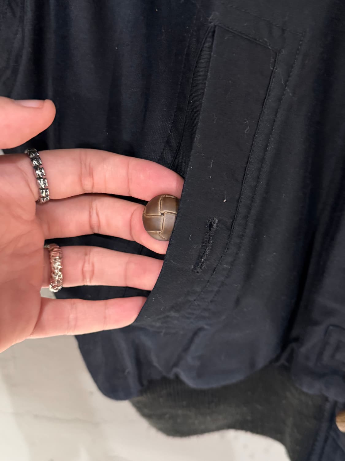 Belle Paule 버클 더플 봄버자켓  상품이미지8