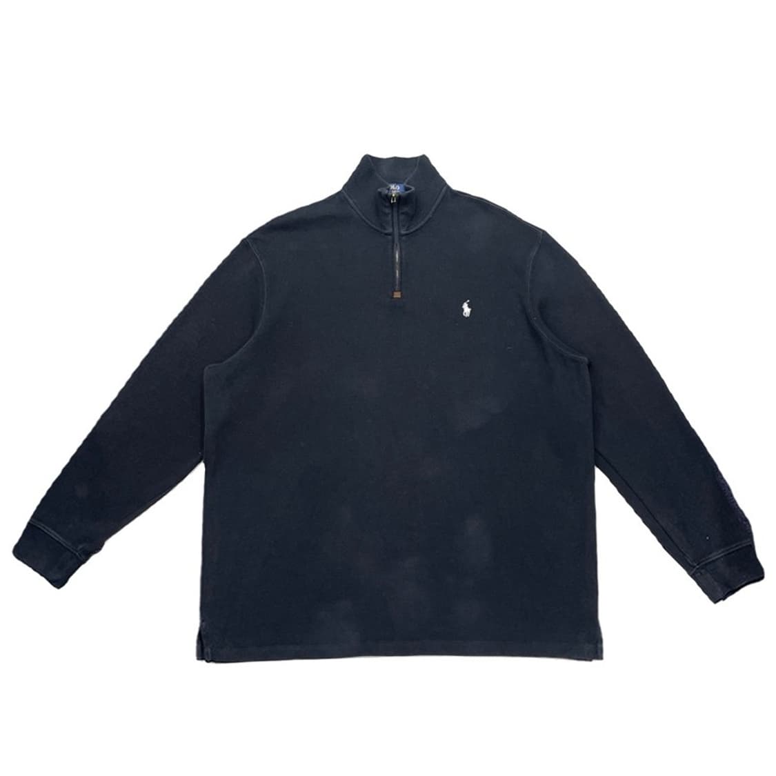 POLO BY RALPH LAUREN 반집업 맨투맨 블랙 XXL 상품이미지1