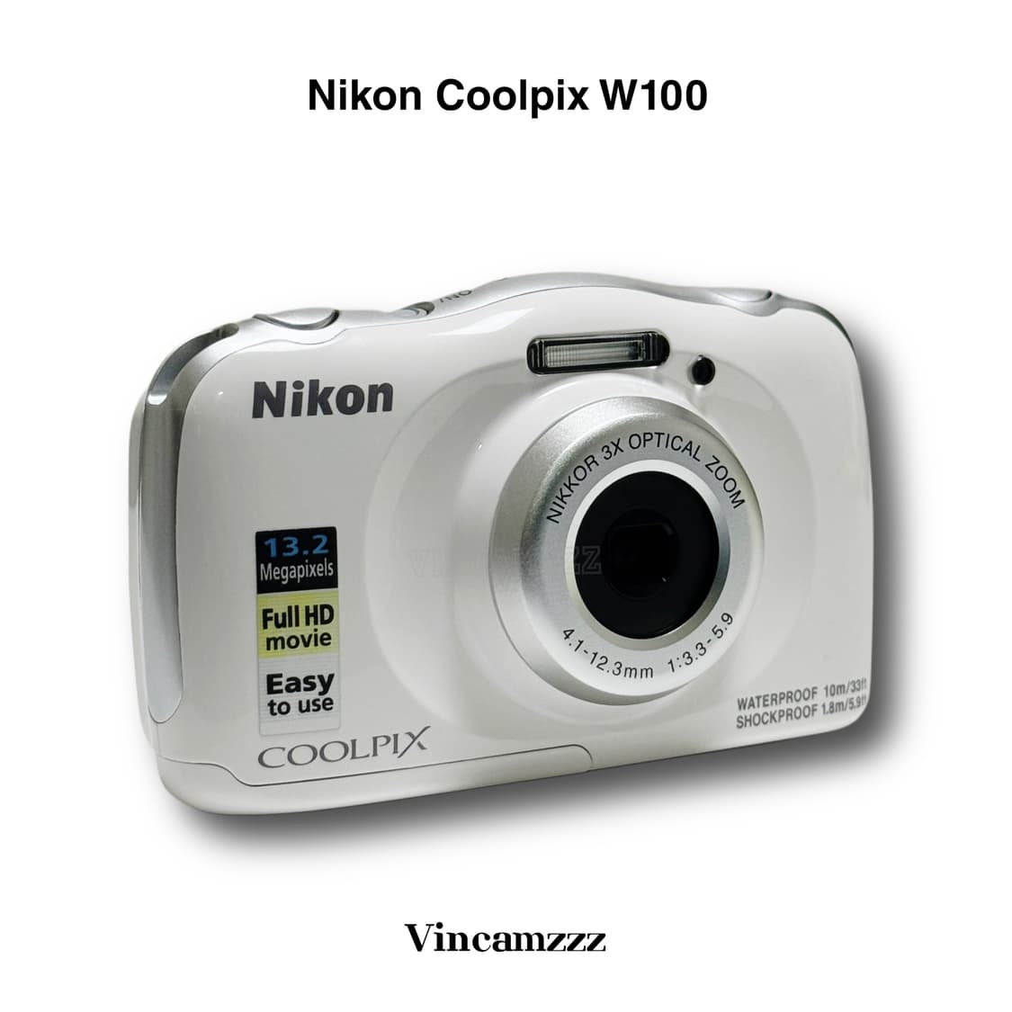 [찰스엔터 디카] Nikon 니콘 Coolpix W100 쿨픽스 카메라 상품이미지1