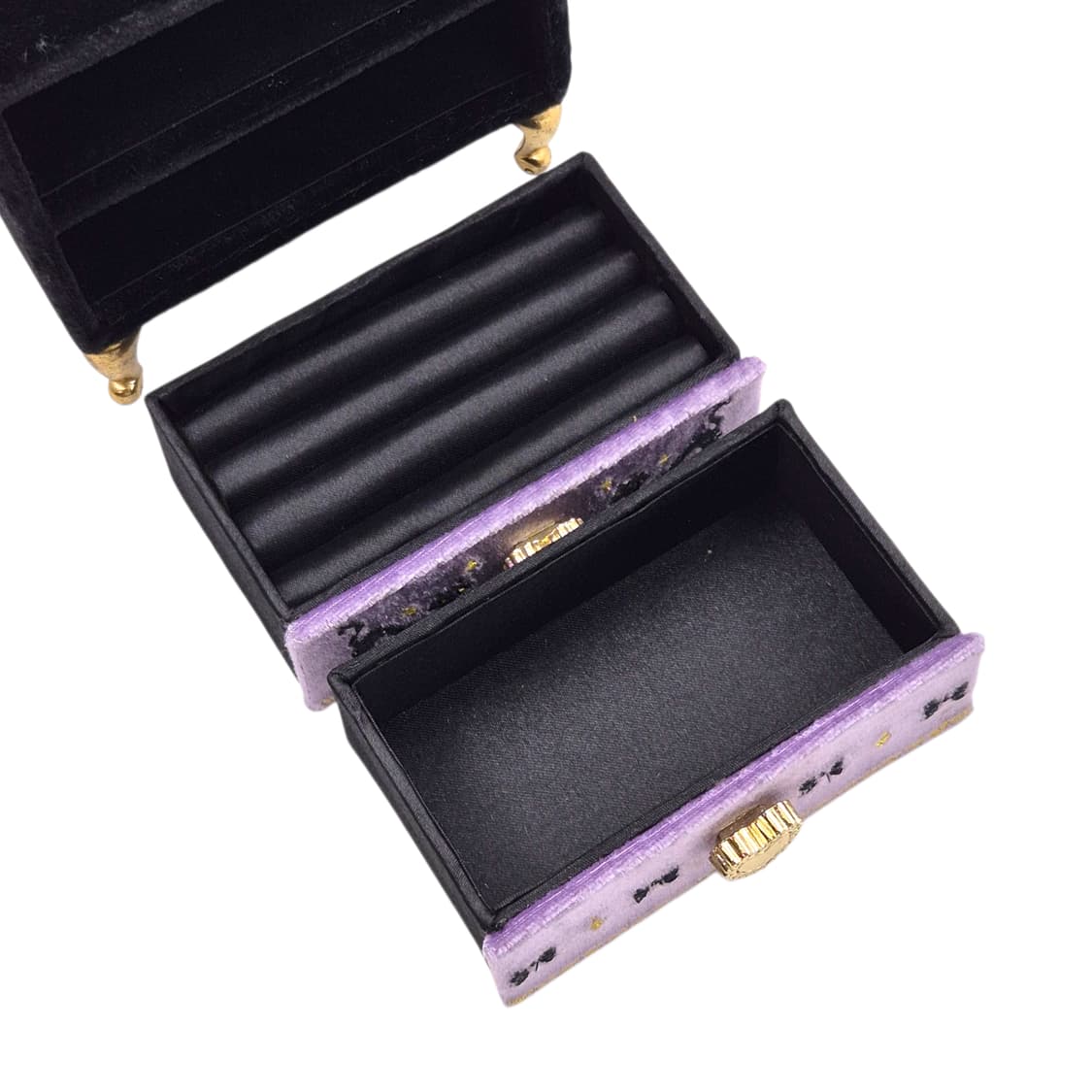 00s 레트로 스위머 벨벳 고양이 거울 서랍 상품이미지3