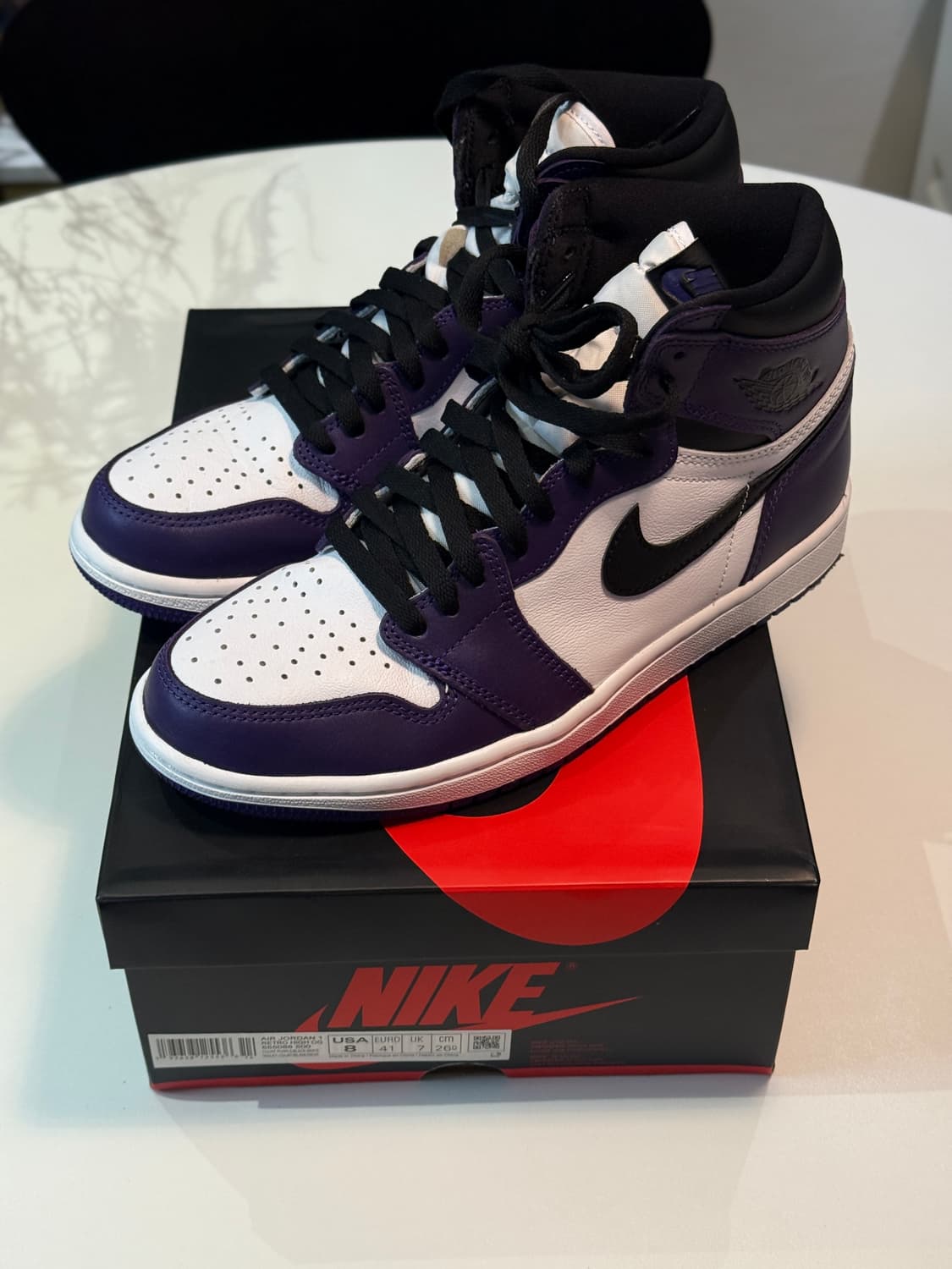 [260] 조던 1 레트로 하이 OG 코트 퍼플 2020 상품이미지1