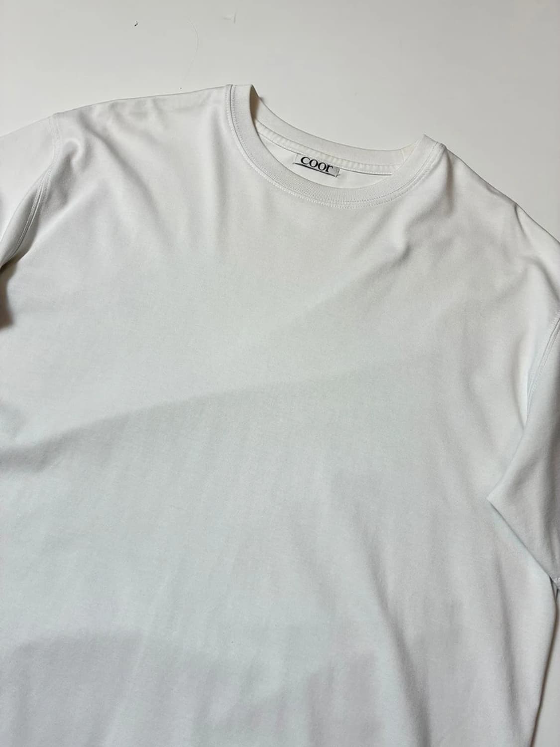 쿠어 Coor 23SS 베이직 반팔 티셔츠 PN9593 상품이미지2
