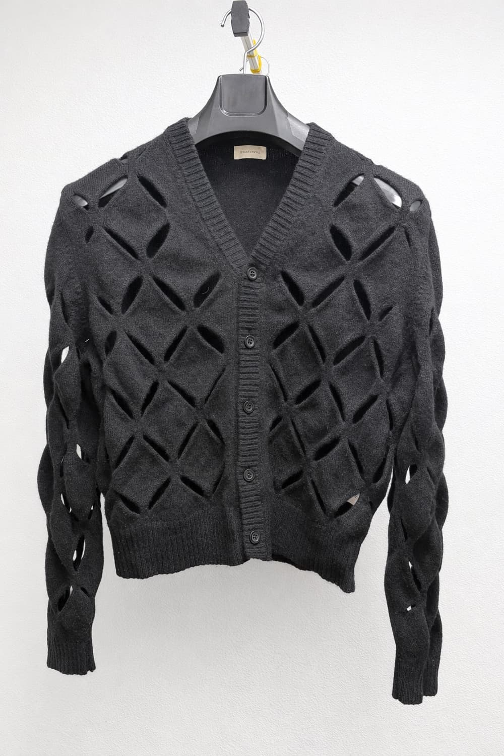 스테판쿡 슬래시 가디건 블랙 M 상품이미지1