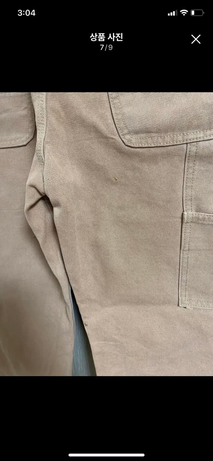 [CARHARTT] 칼하트 더블니 34사이즈 레귤러핏 상품이미지7