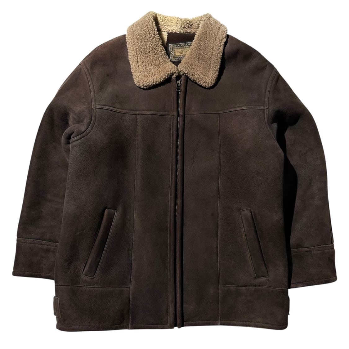 Gallucci 램스킨 시어링 무스탕 싱글 자켓 상품이미지1