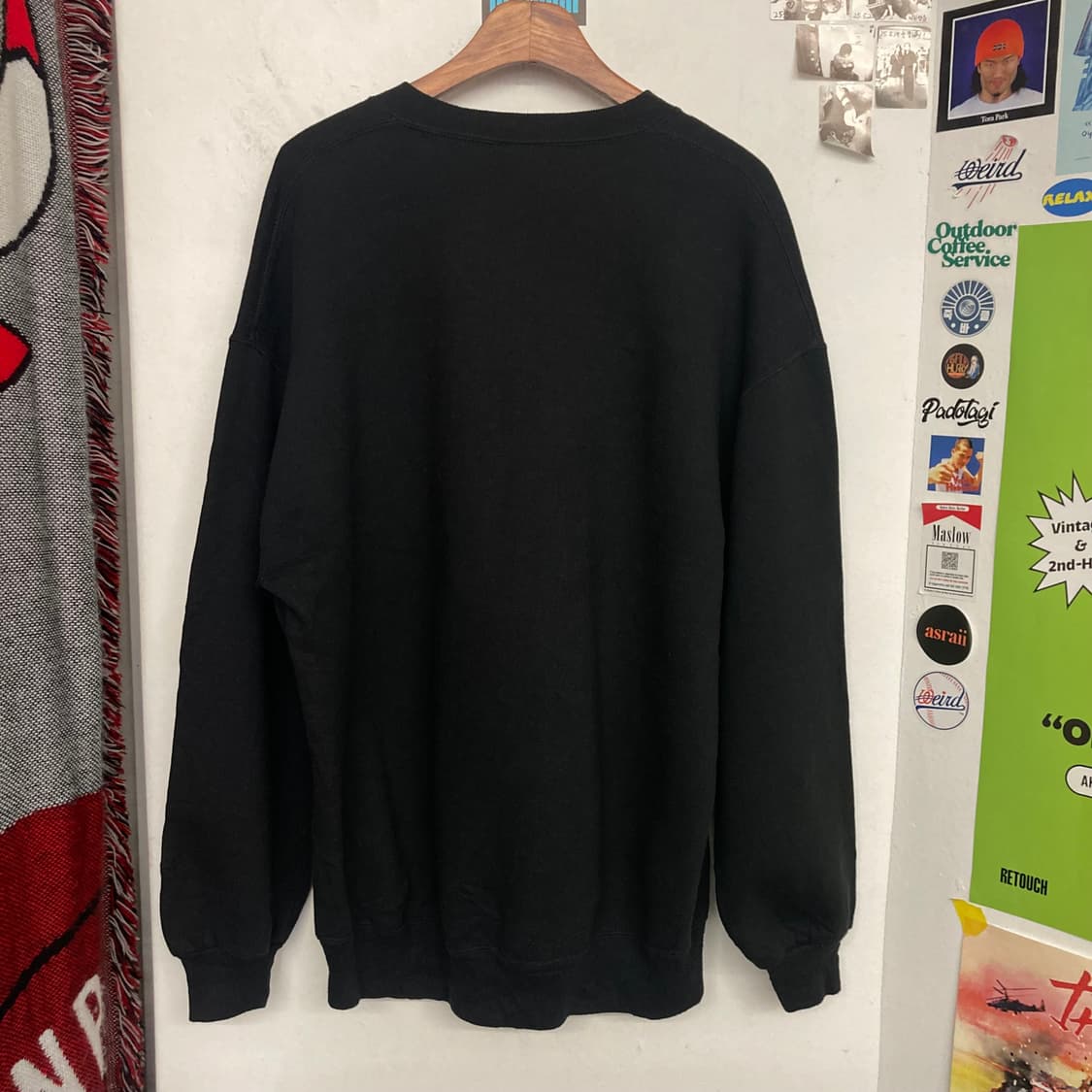 90‘s 러셀 블랙 스웻셔츠(Made in USA) 상품이미지6