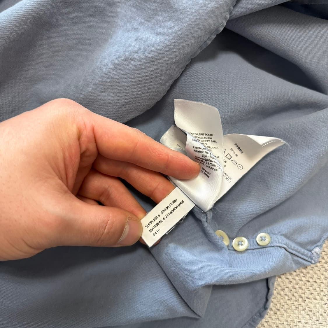 폴로 랄프로렌 코튼 셔츠 상품이미지4