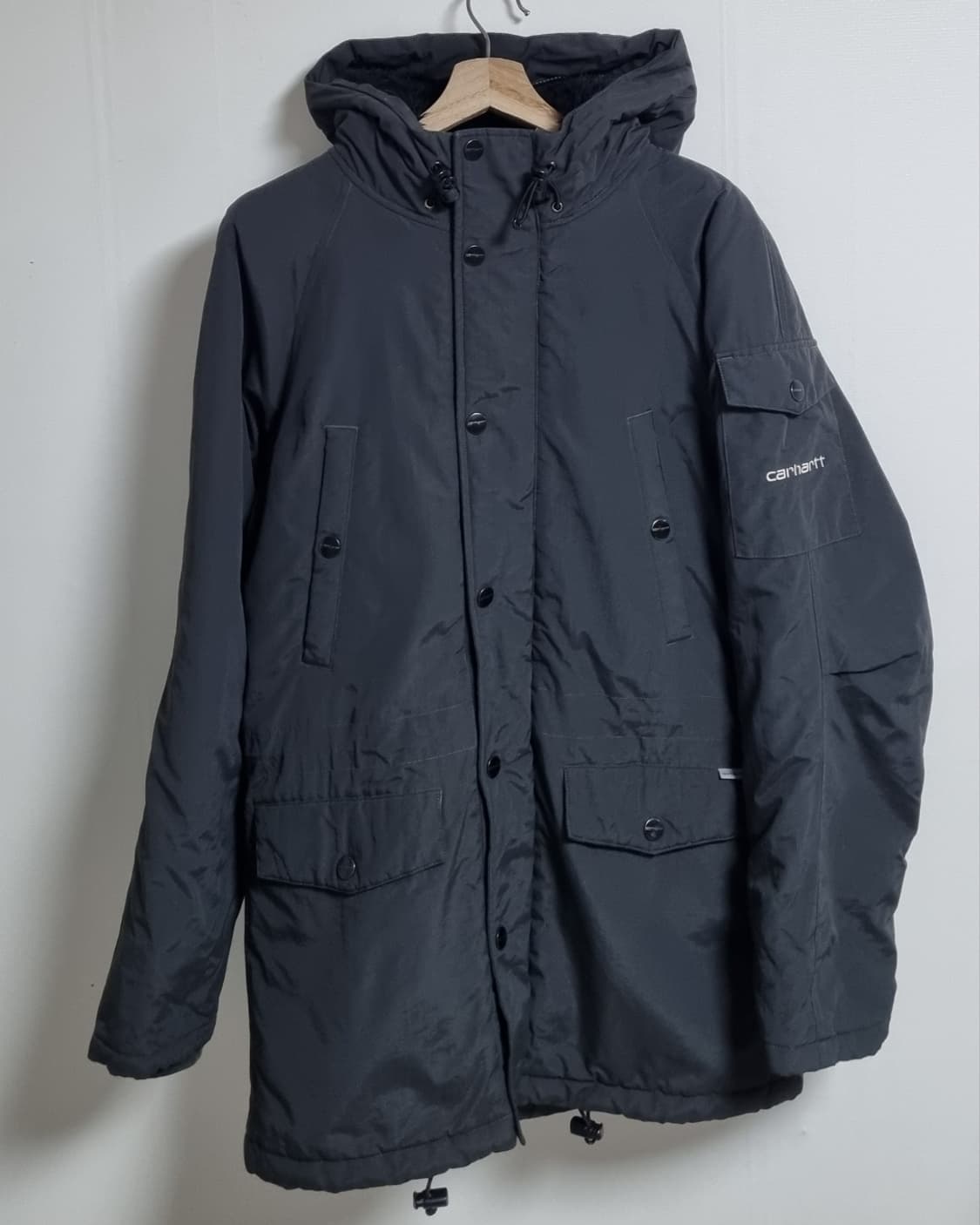 S ) 칼하트 다크카키 파카 패딩  상품이미지1