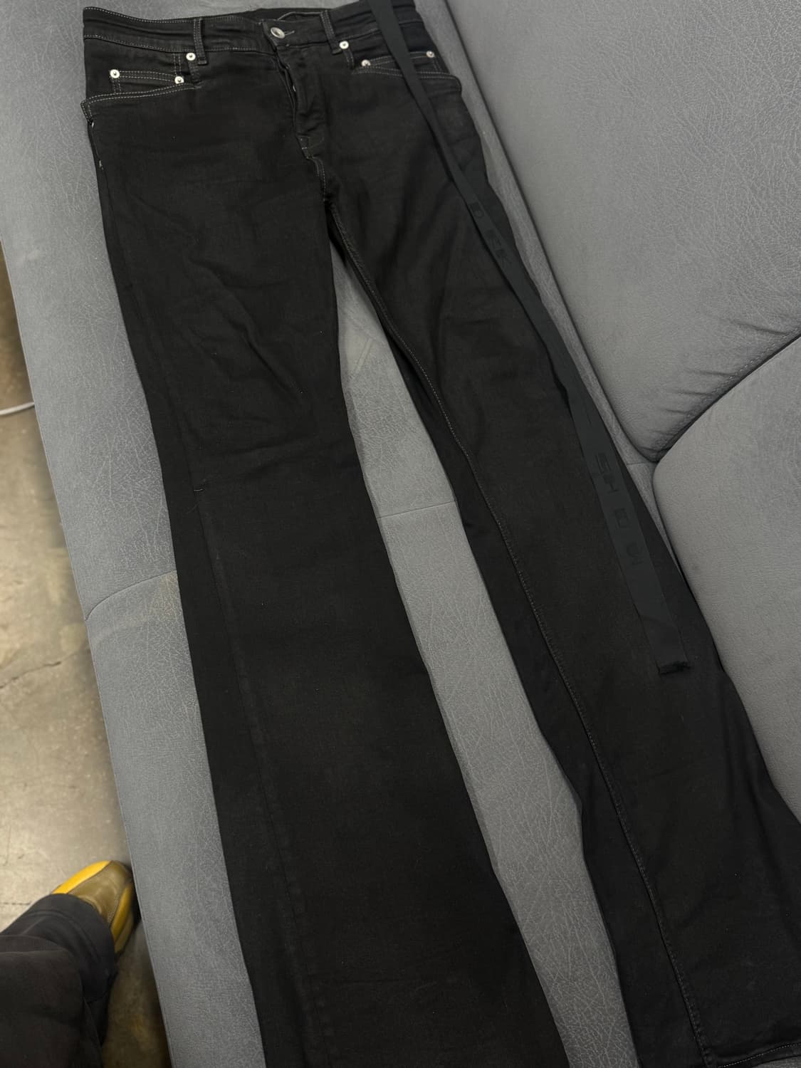 [32] Rick Owens 릭오웬스 타이론 부츠컷 SBB 상품이미지2