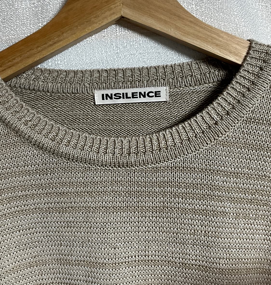 공용 인사일런스 그라데이션 와플 니트 스웨터 M 상품이미지5