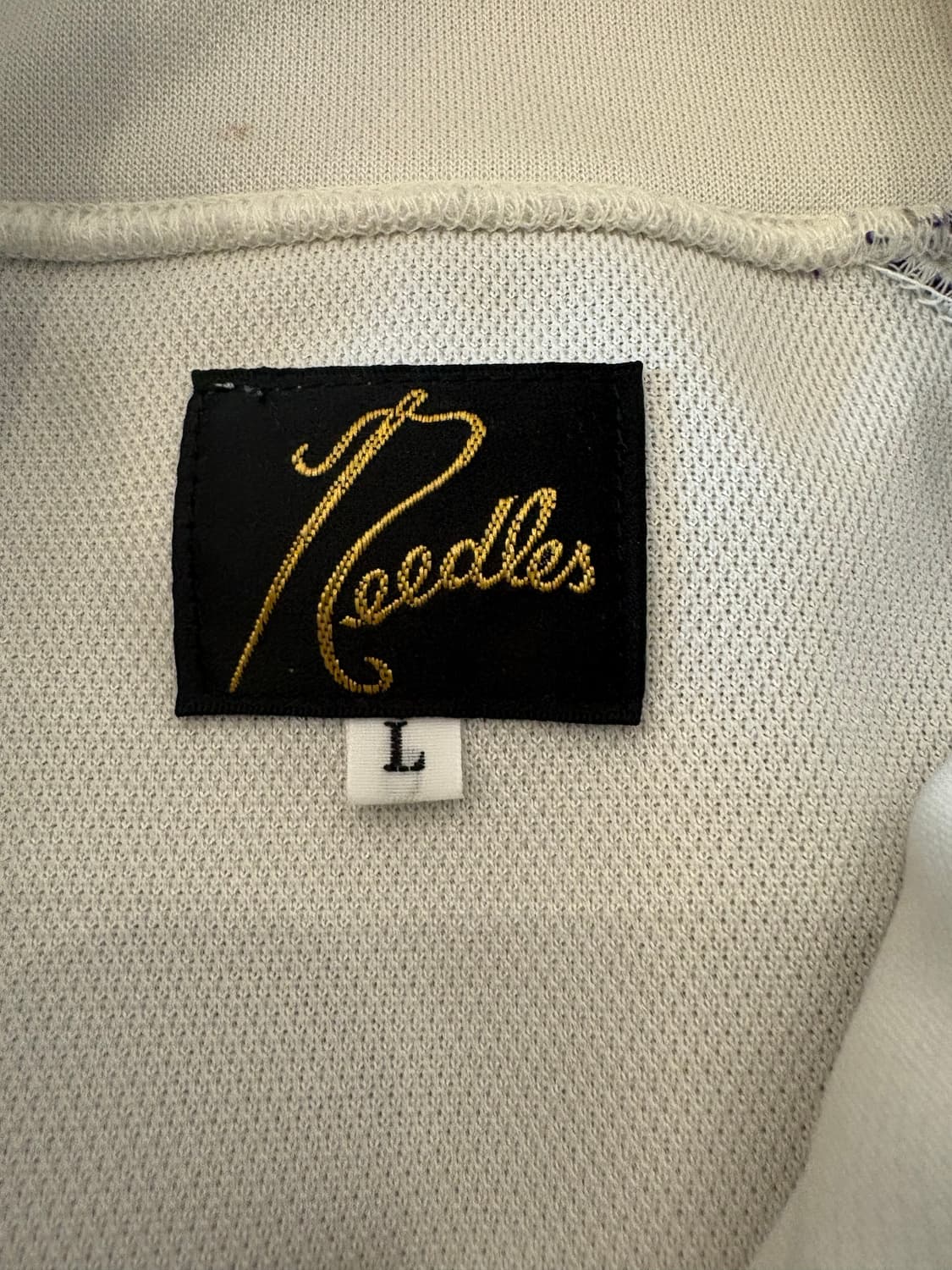 니들스 트랙 자켓 아이스 화이트 상품이미지2