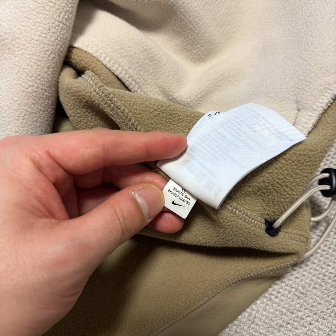 나이키 골프 투톤 컬러 기모 자켓 상품이미지6