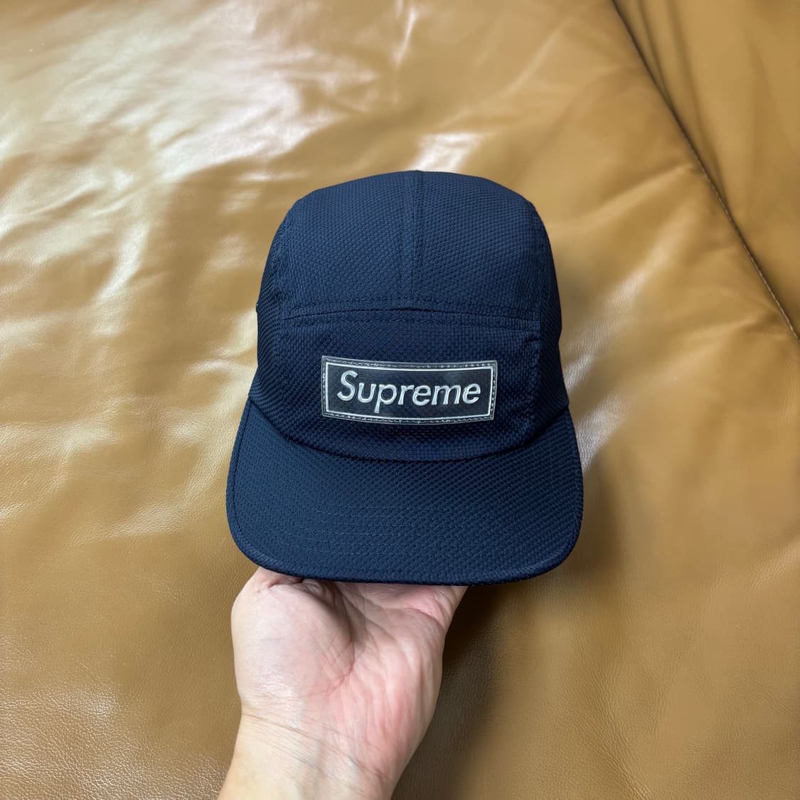 Supreme 슈프림 네이비 캠프캡 모자 (Navy) 상품이미지2