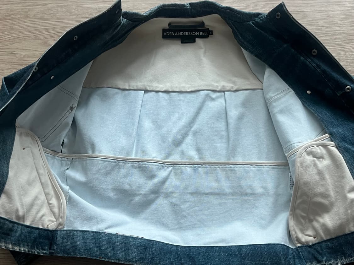 앤더슨벨 트롱프뢰유 데님자켓 [S] awa635m 상품이미지3