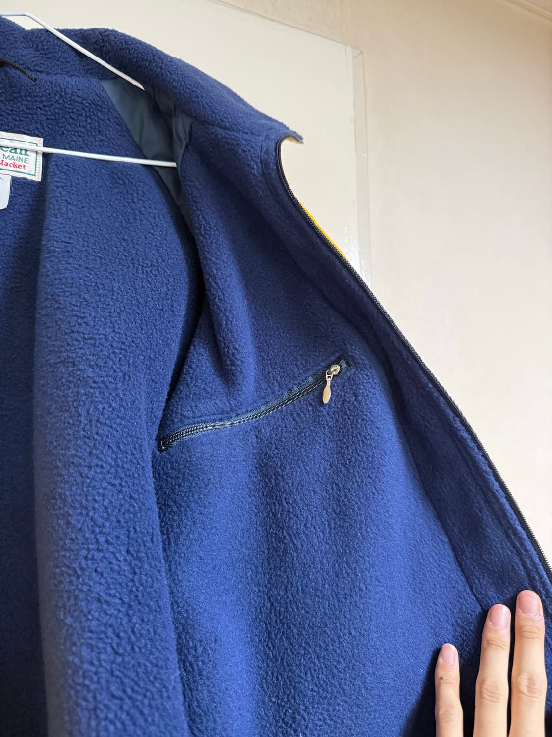 90s 엘엘빈 LL bean 웜업자켓 플리스 라이너 자켓 M 상품이미지6