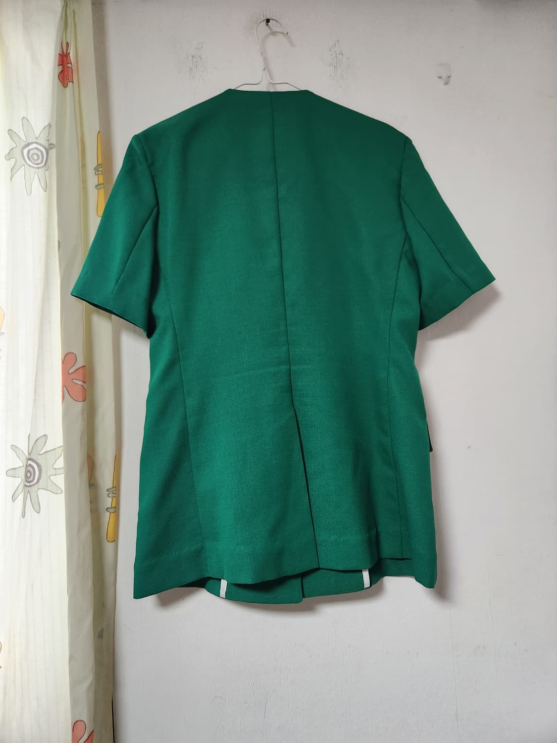 이벤트용 그린 포켓 반팔 자켓 F(~77) 상품이미지2