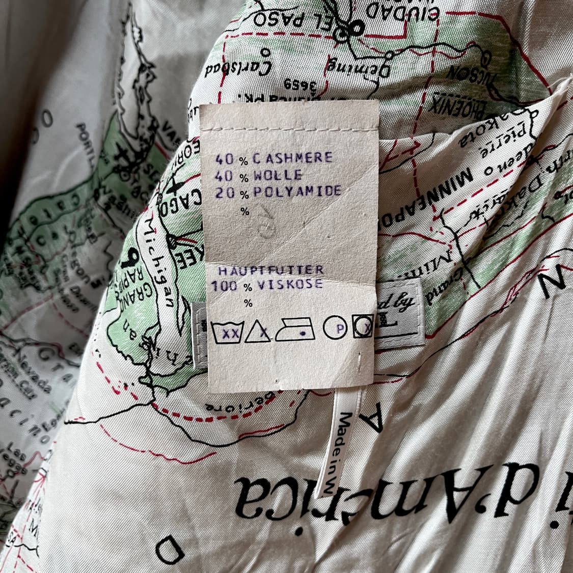 80s KASTELL 티롤리안 테일러드 자켓 W.Germany 메이드 상품이미지10