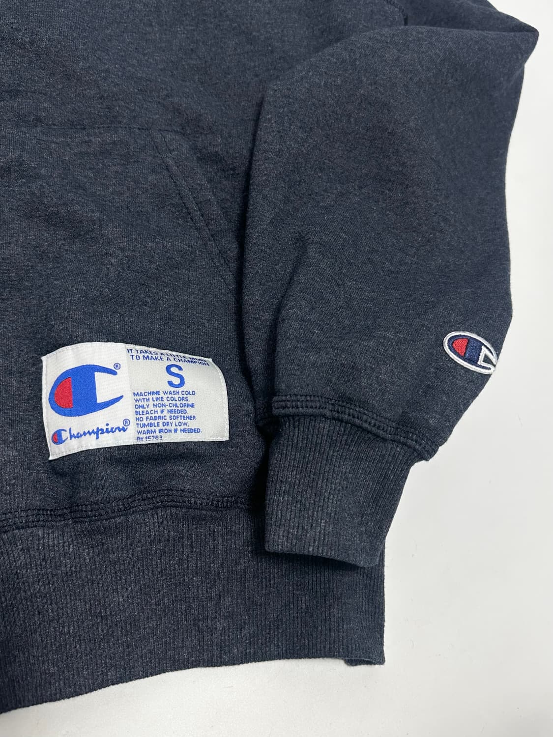 챔피온 빅로고 기모 후드티 상품이미지6