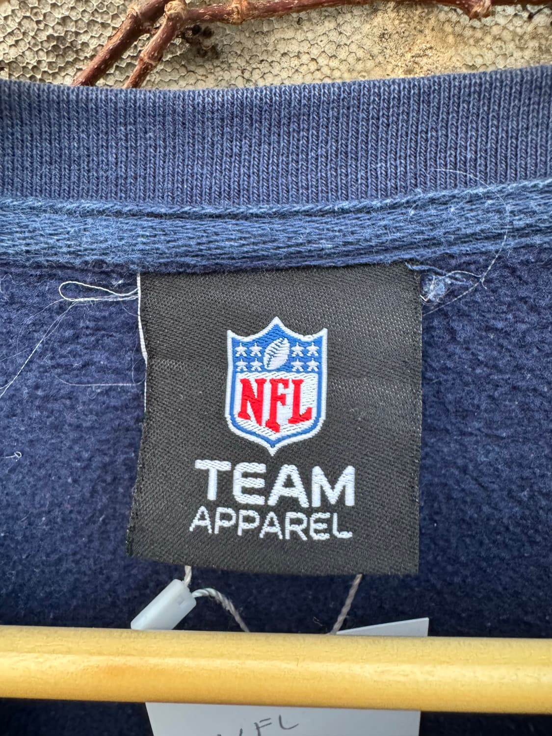 NFL 빈티지 프린팅 스웻 셔츠 맨투맨 네이비 상품이미지4