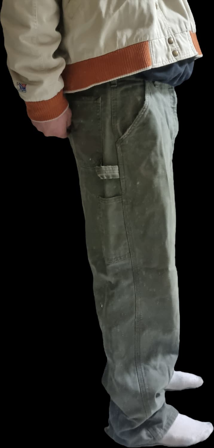 칼하트 카펜더 모스 해비덕 캠버스 팬츠 상품이미지3