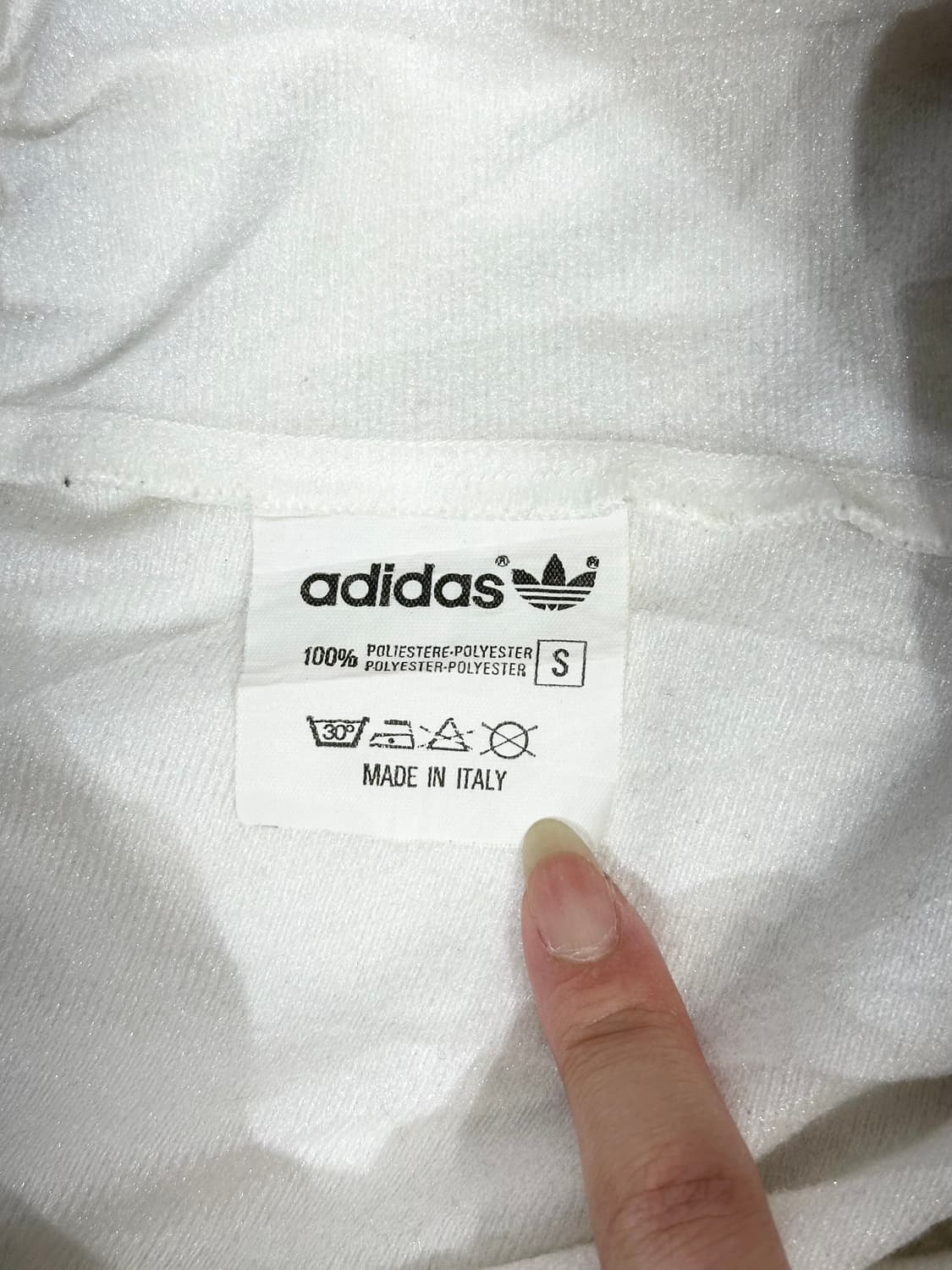 아디다스 화이트 레드 삼선 트레이닝 팬츠 S 상품이미지7