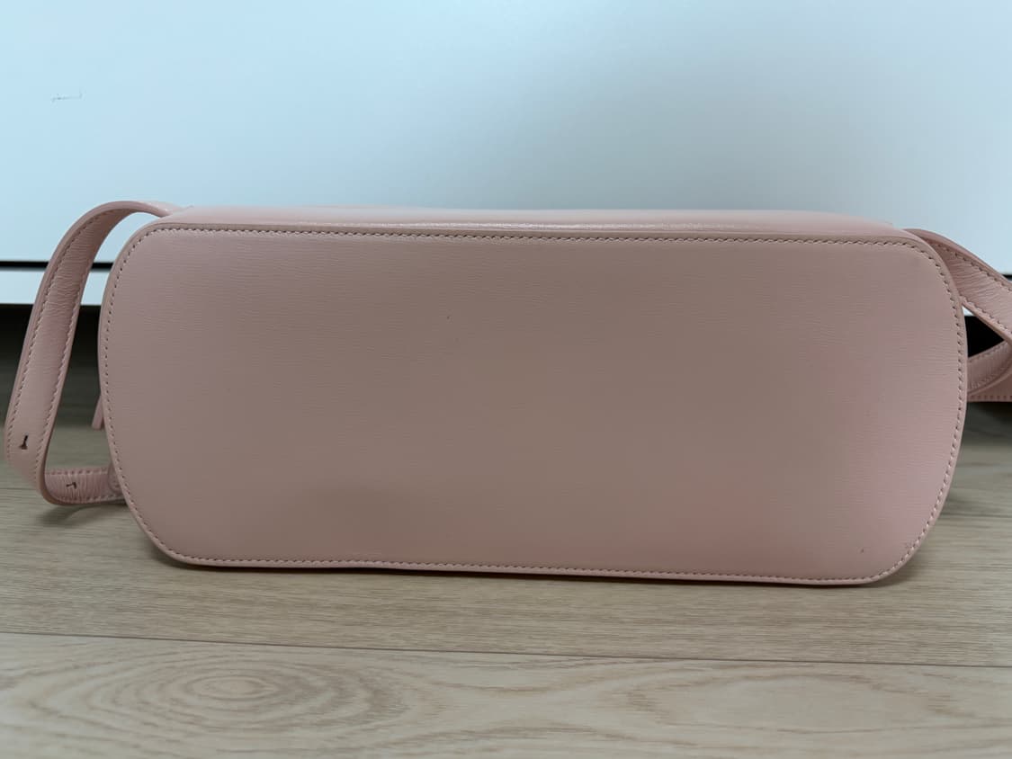 질샌더 트래디션 커브 숄더백 핑크 상품이미지4