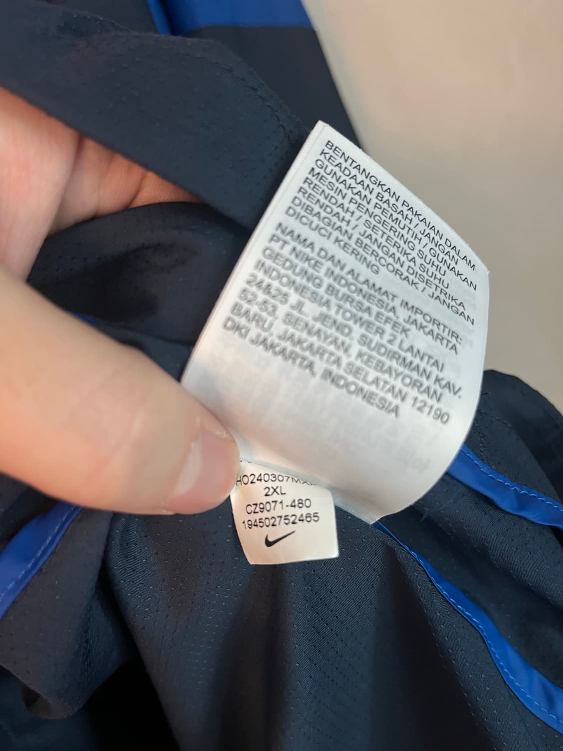 나이키 러닝 바람막이 (2XL)  상품이미지6