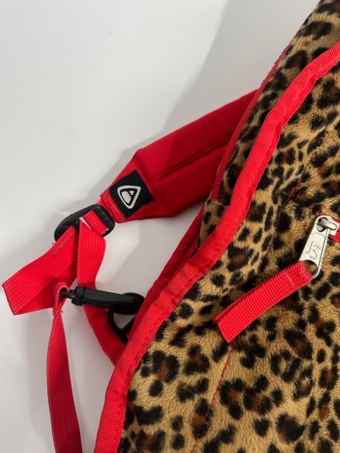 Jansport 잔스포츠 레오파드 x도트 백팩 양면 상품이미지3