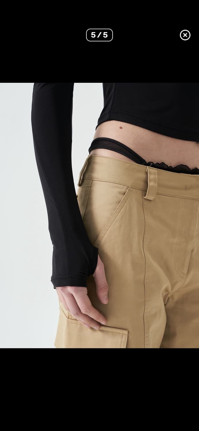 *해외출국으로 판매중단예정* 동령 HOODED JERSEY TOP저지탑 상품이미지6