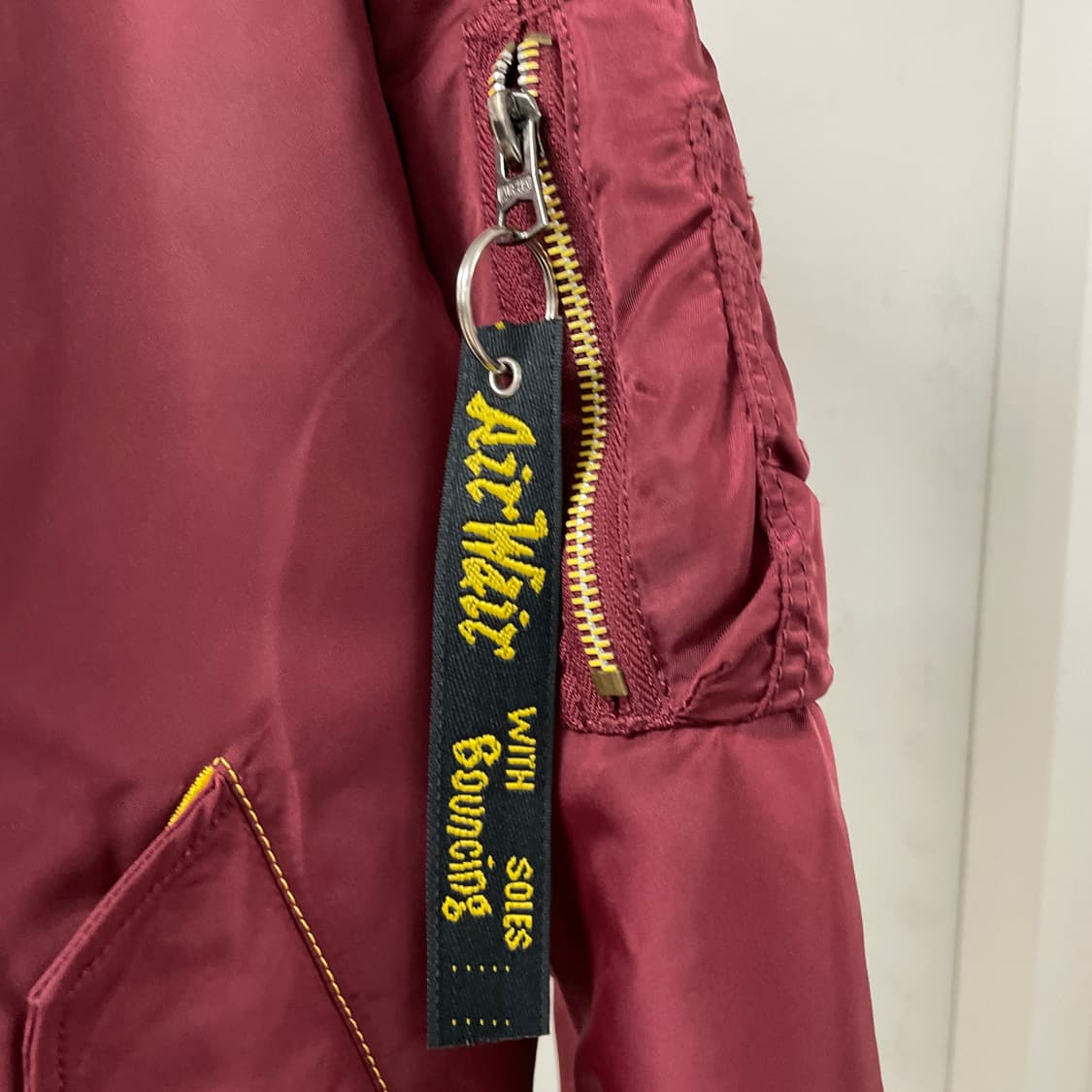 알파인더스트리 닥터마틴 MA-1 항공 자켓 M 상품이미지4