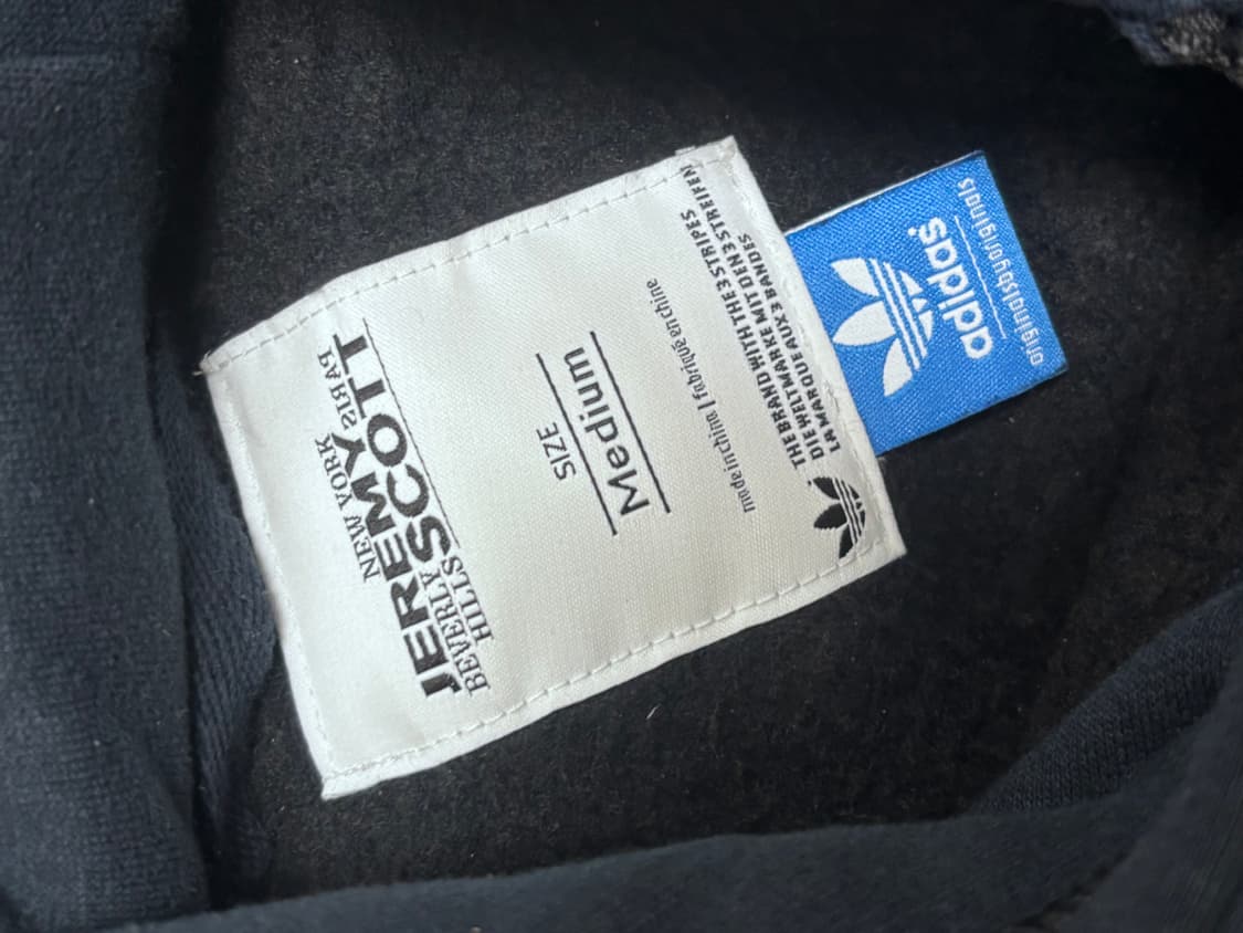 아디다스 x 제레미스캇 레오파드 후드집업 흑표범 상품이미지4