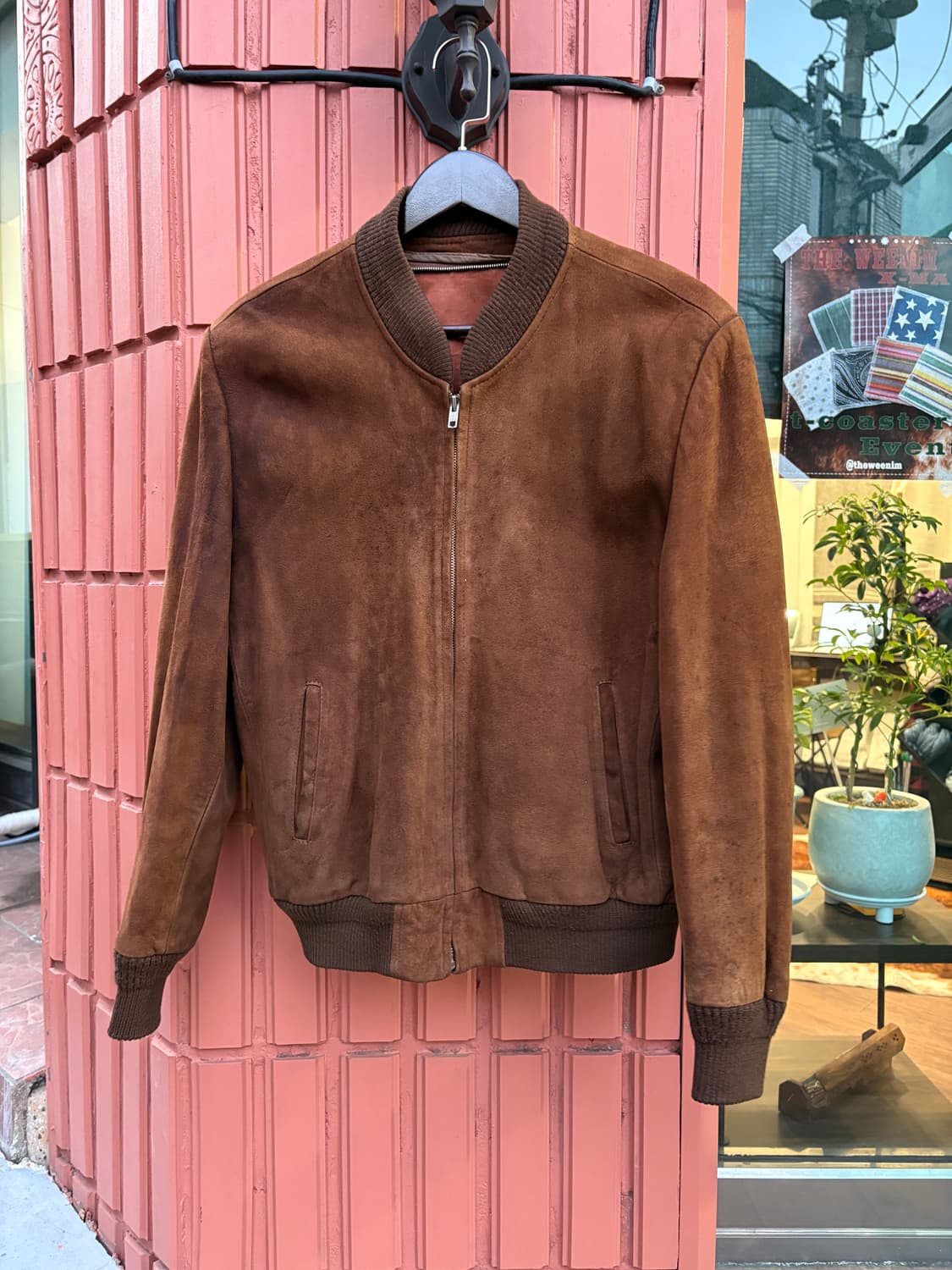 Vintage 스웨이드 자켓 상품이미지4
