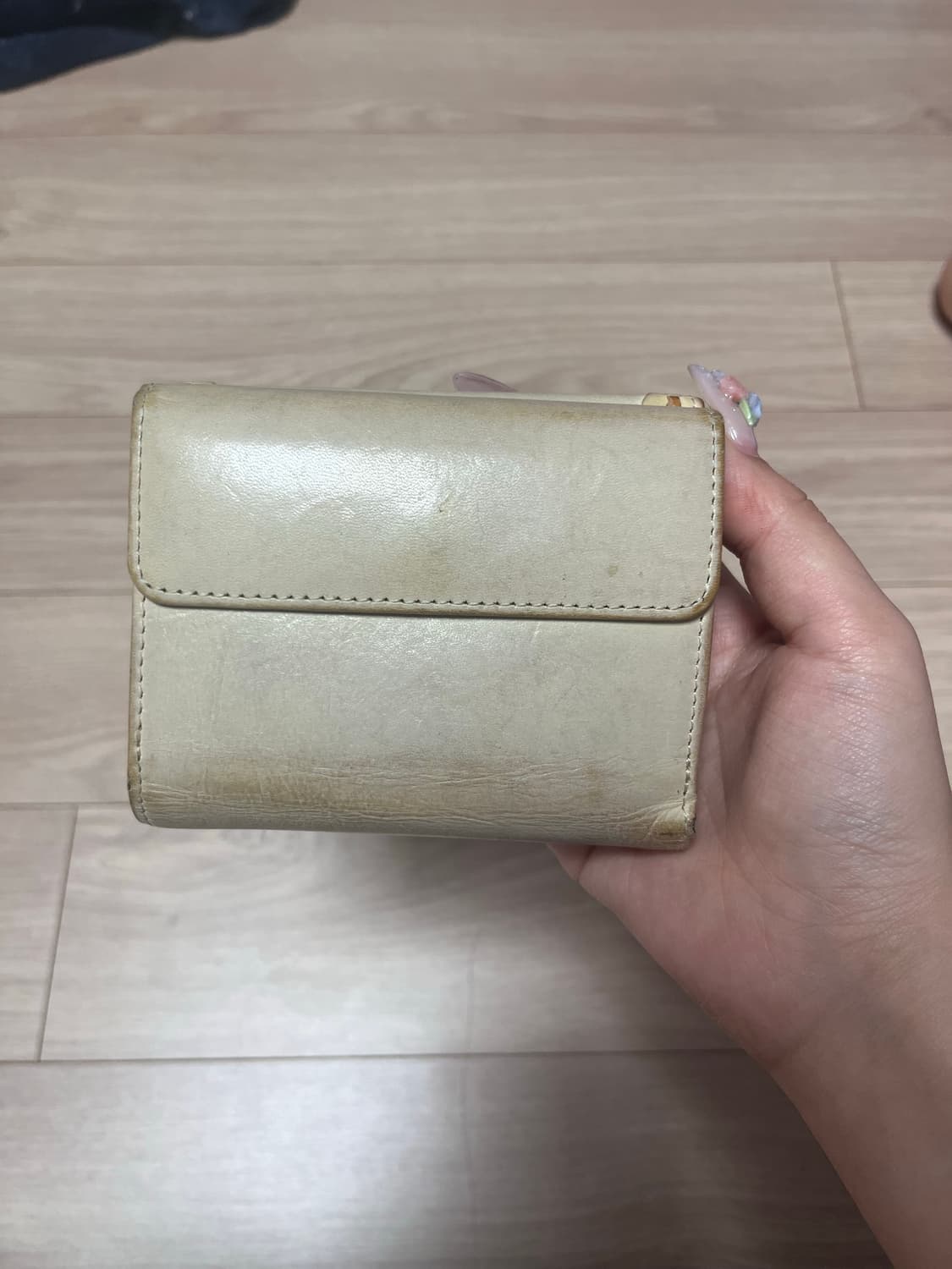 안나수이 빈티지 중지갑 엔틱 고전 상품이미지3