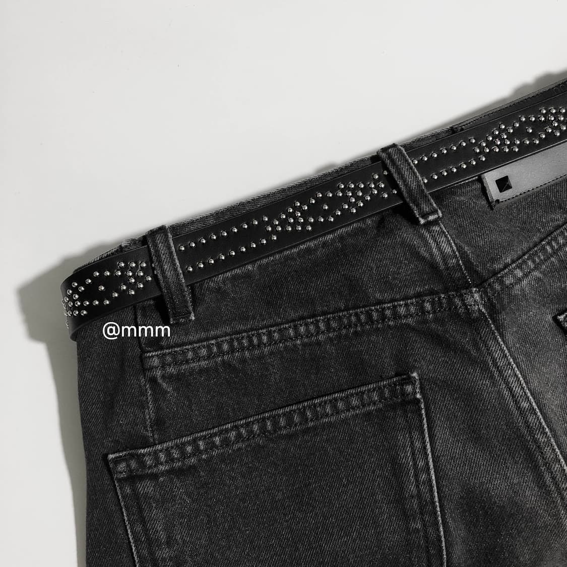 [Unisex] 에스닉 스터드 웨스턴 벨트 상품이미지5