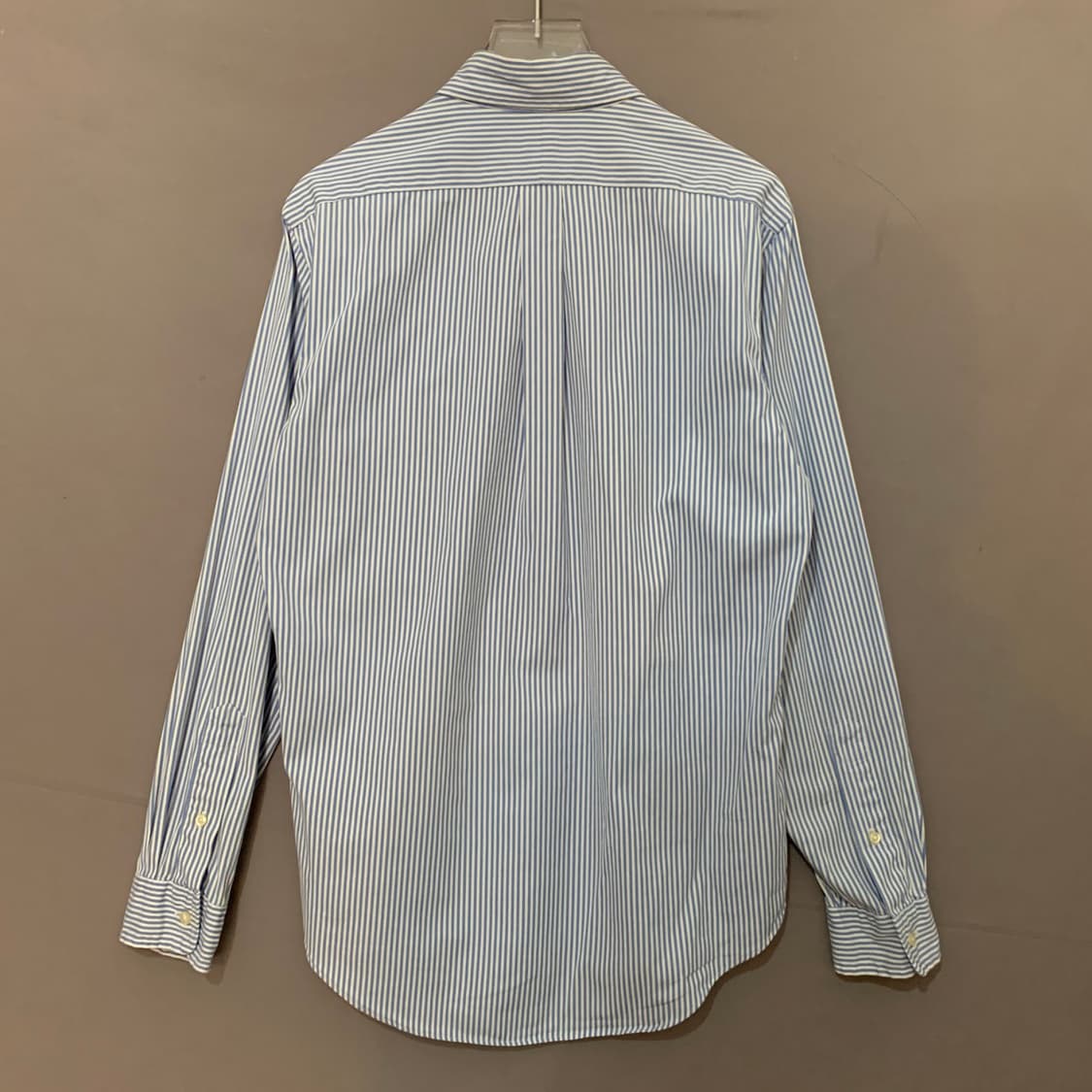 S 폴로랄프로렌 신형 QR 클래식핏 블루 스트라이프 셔츠 남방 상품이미지2