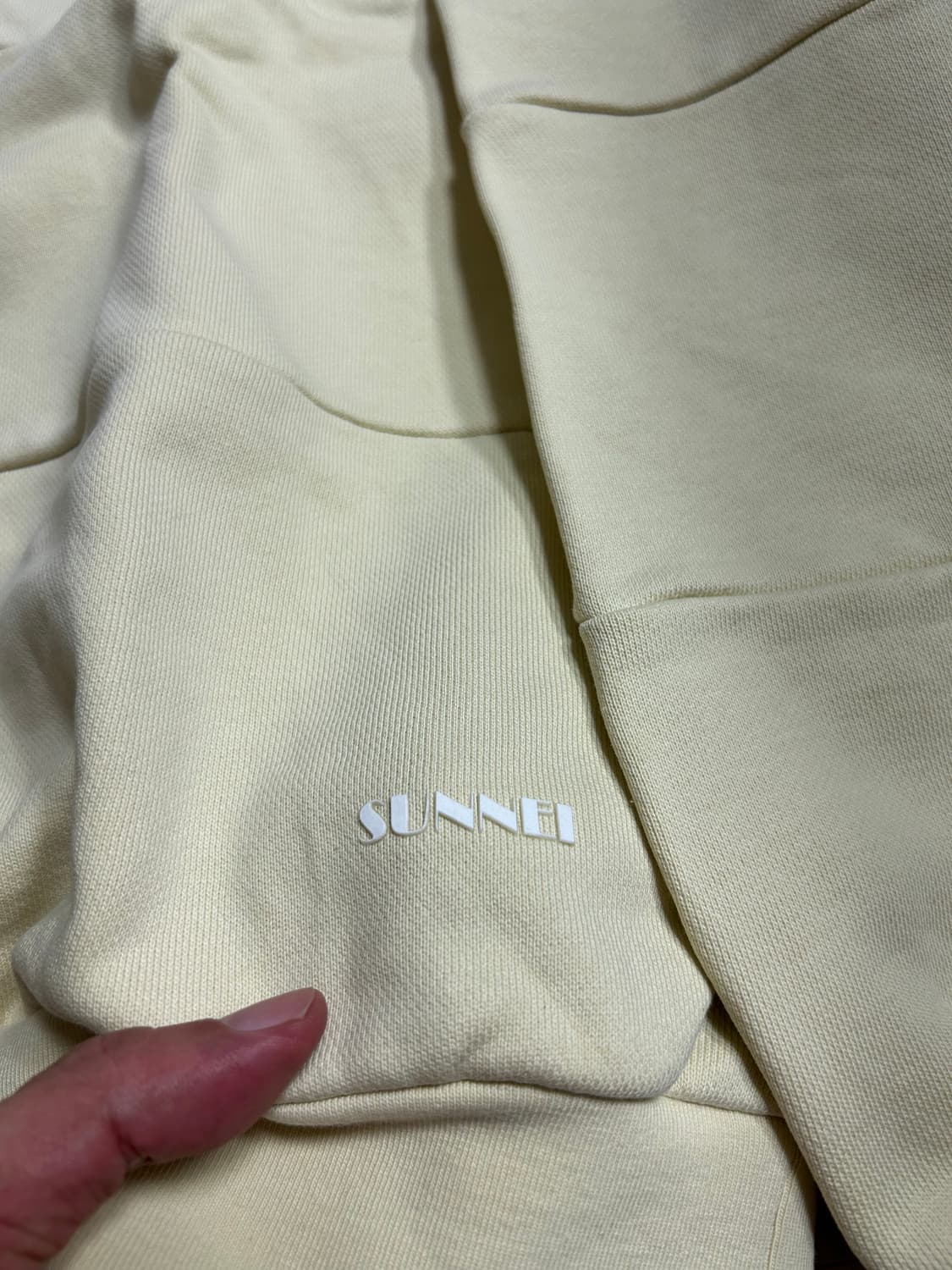 써네이 페널 로고 맨투맨 XL 상품이미지4