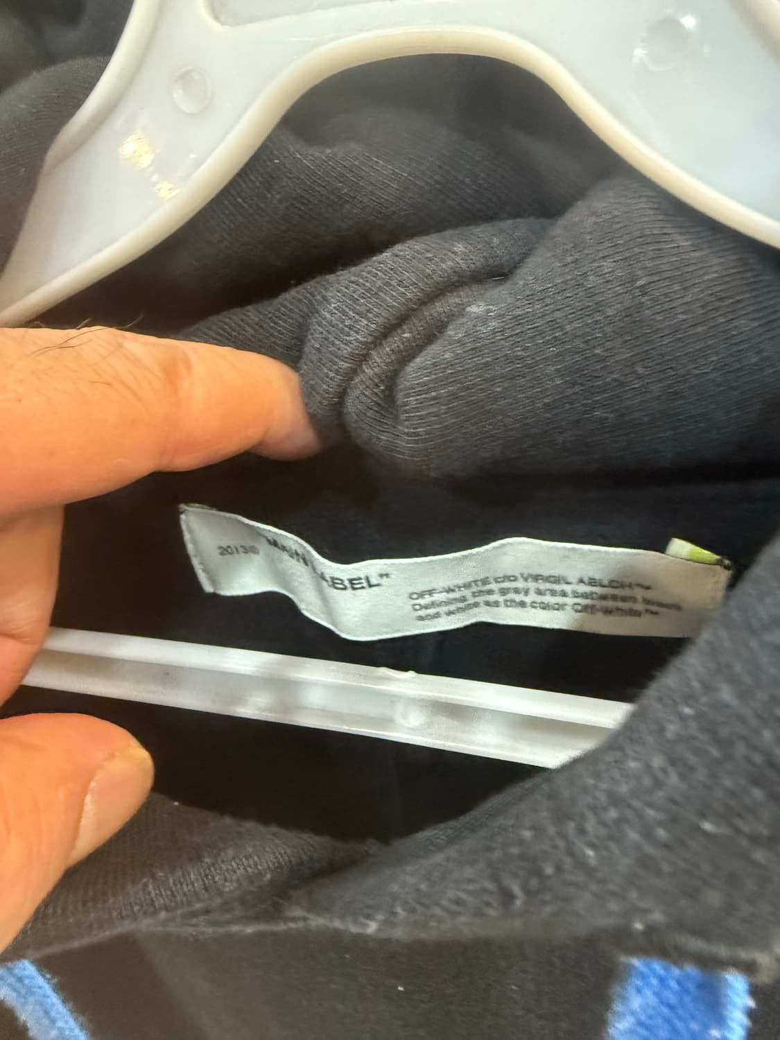 95 정품 오프화이트 아크릴 애로우 후드티 팝니다 상품이미지3