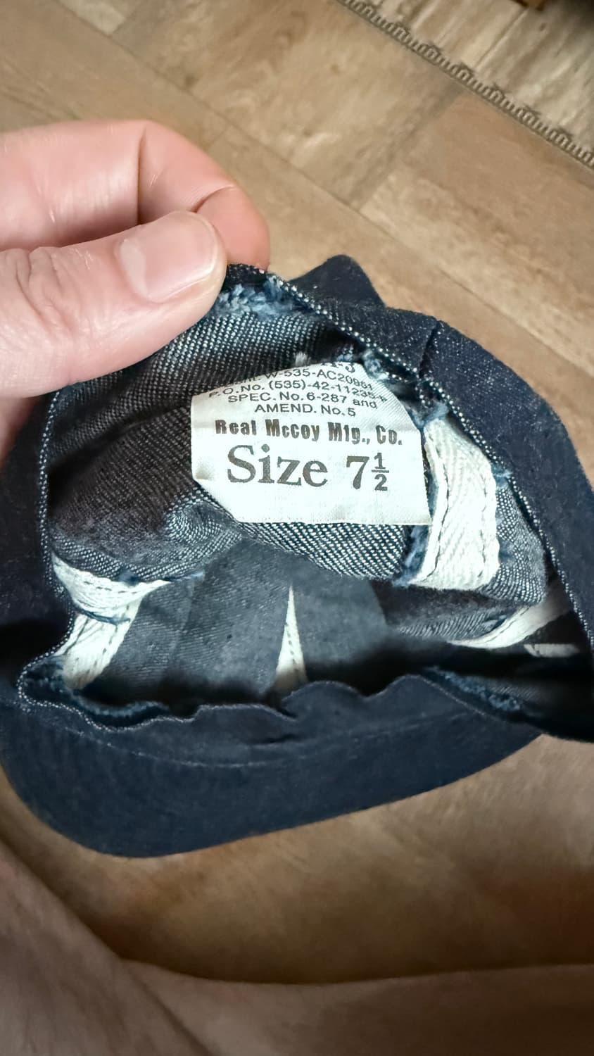 리얼맥코이 캡모자 판매 상품이미지2