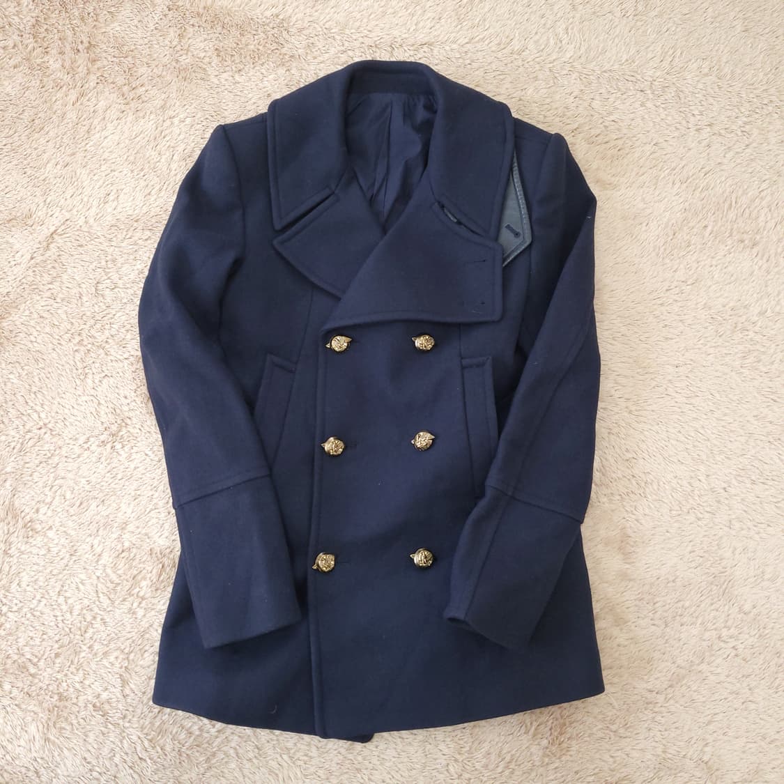 시스템옴므 남성 울 더블코트 95-100  상품이미지1