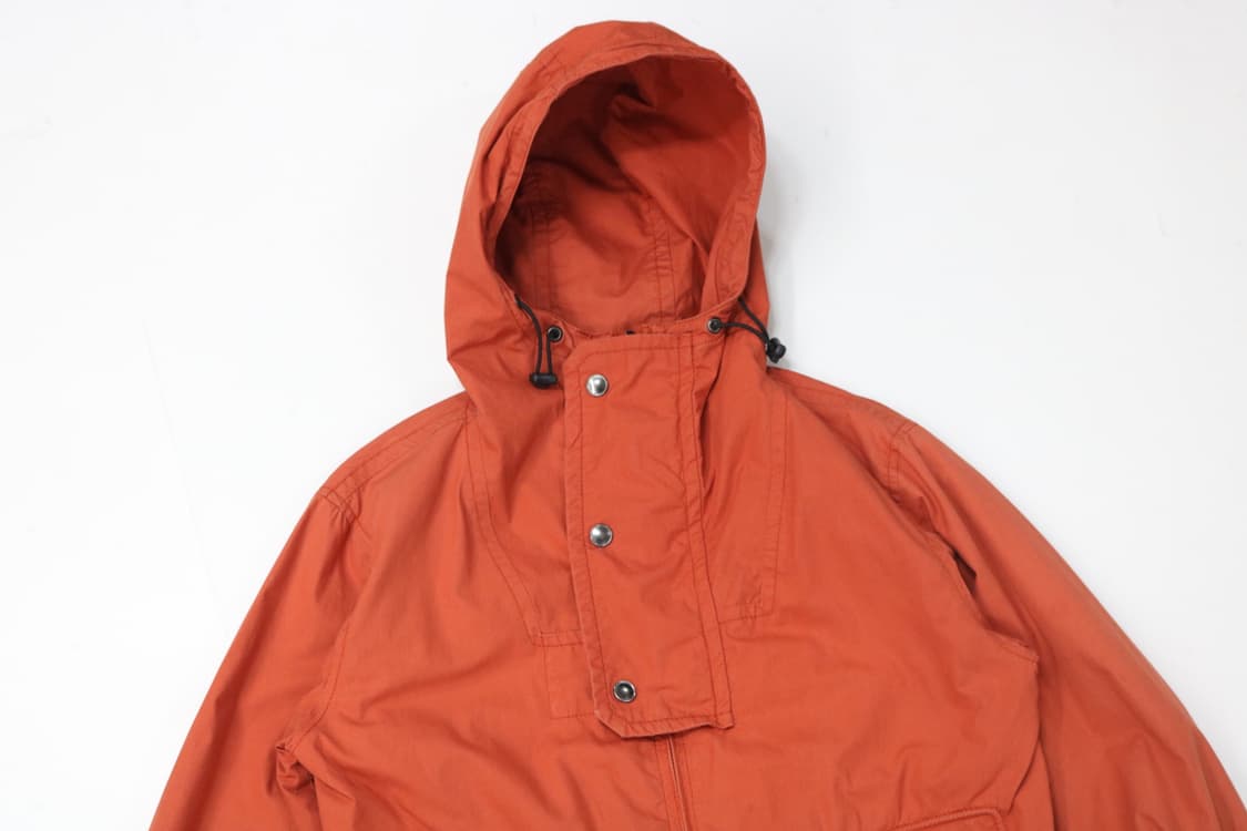 빈티지 오렌지 테크니컬 후드 윈드브레이커 자켓 (M) 상품이미지3