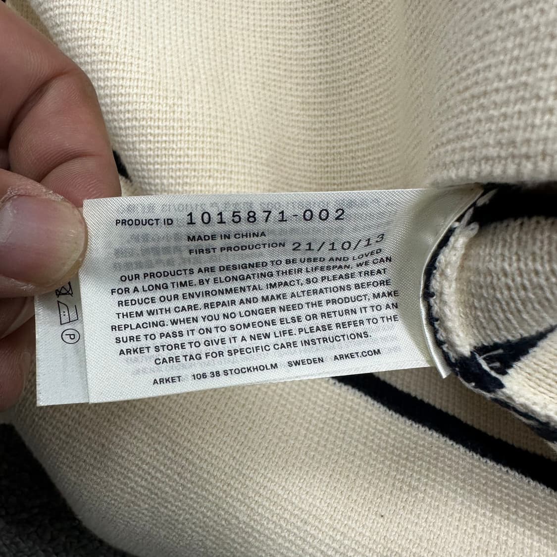 아르켓 오픈 카라넥 니트 상품이미지4