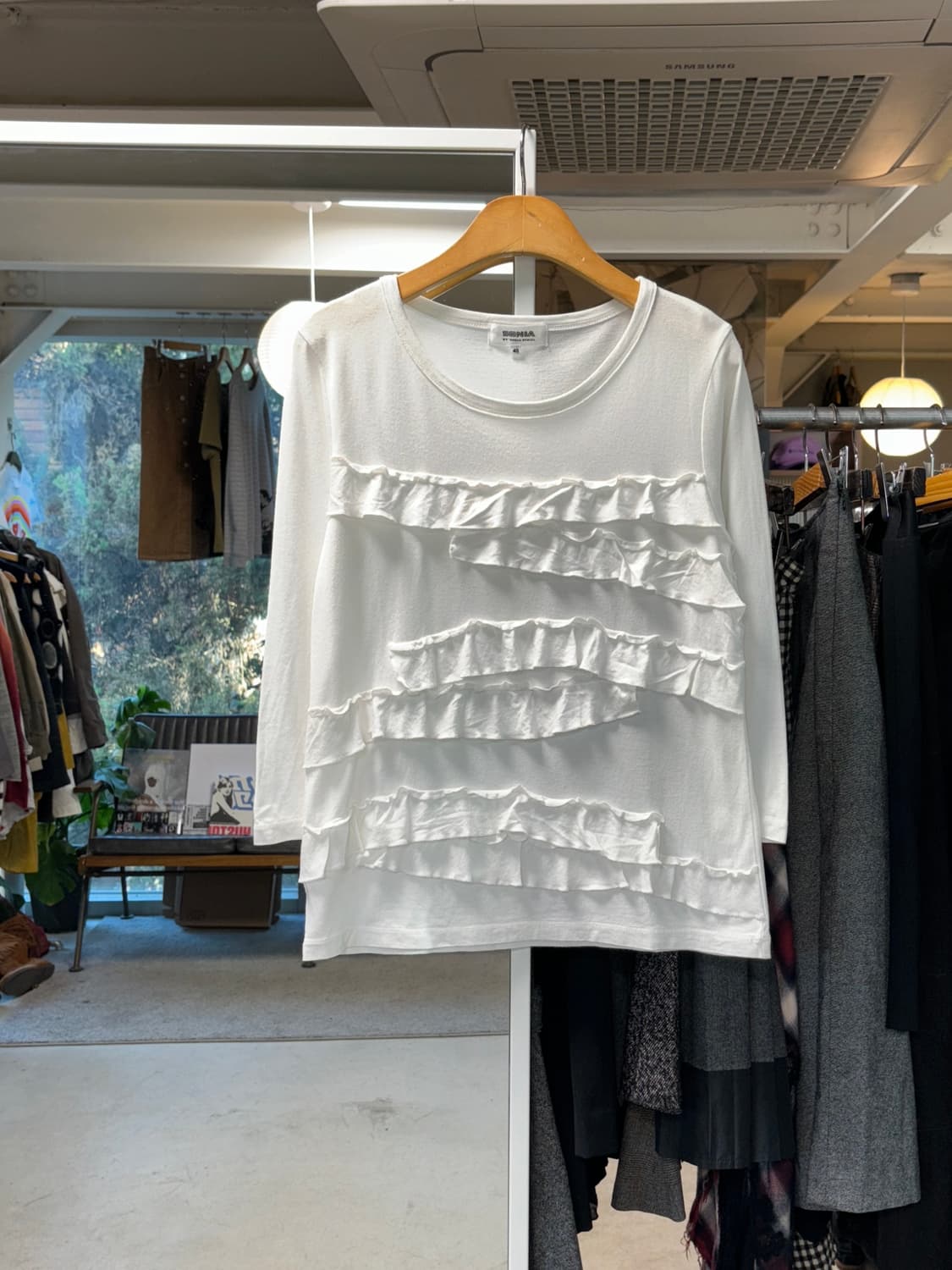 소니아 리키엘 셔링 롱슬리브 상품이미지1